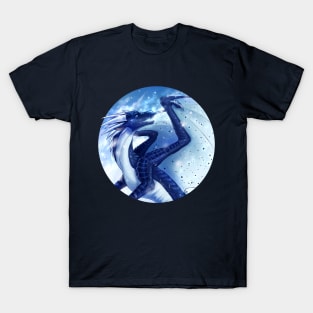 Wings of Fire - Whiteout the IceWing/NightWing Hybrid T-Shirt